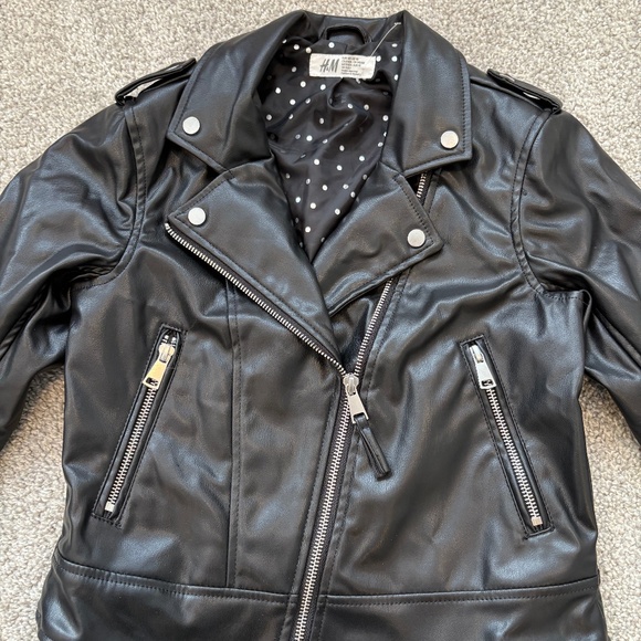 Faux Leather Biker Jacket - Picture 1 of 4